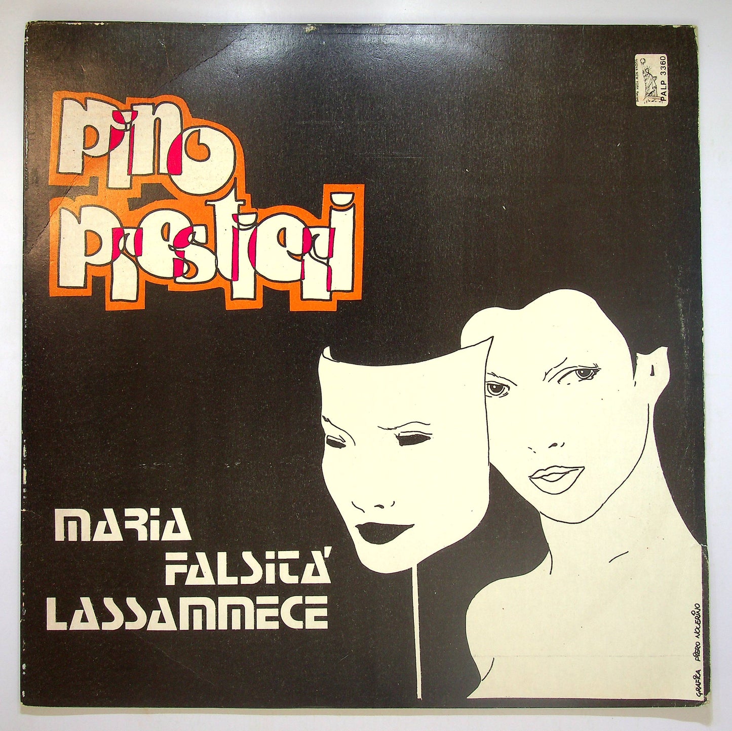 EBOND Pino Prestieri - Maria Falsita Lassammece Vinile V083113