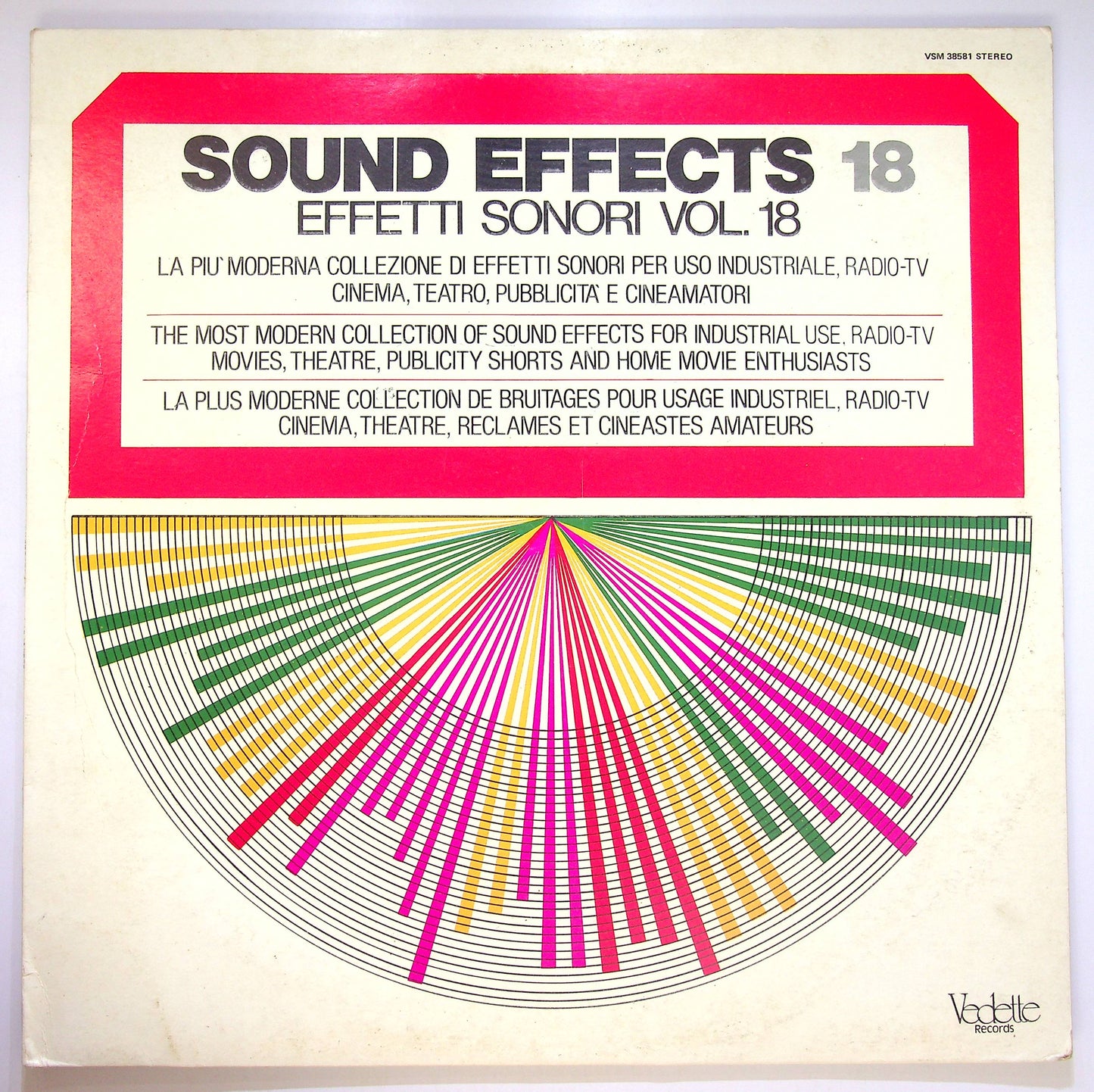 EBOND No Artist - Sound Effects 18 - Effetti Sonori Vol. 18 Vinile V083119