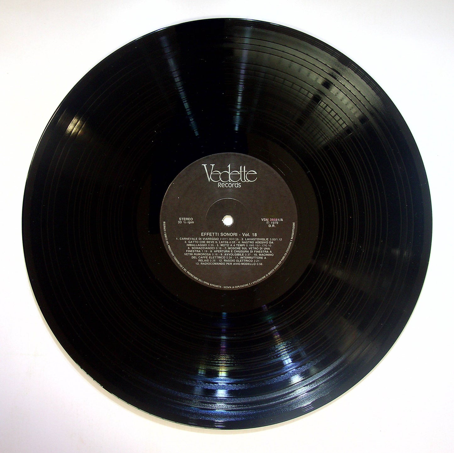 EBOND No Artist - Sound Effects 18 - Effetti Sonori Vol. 18 Vinile V083119