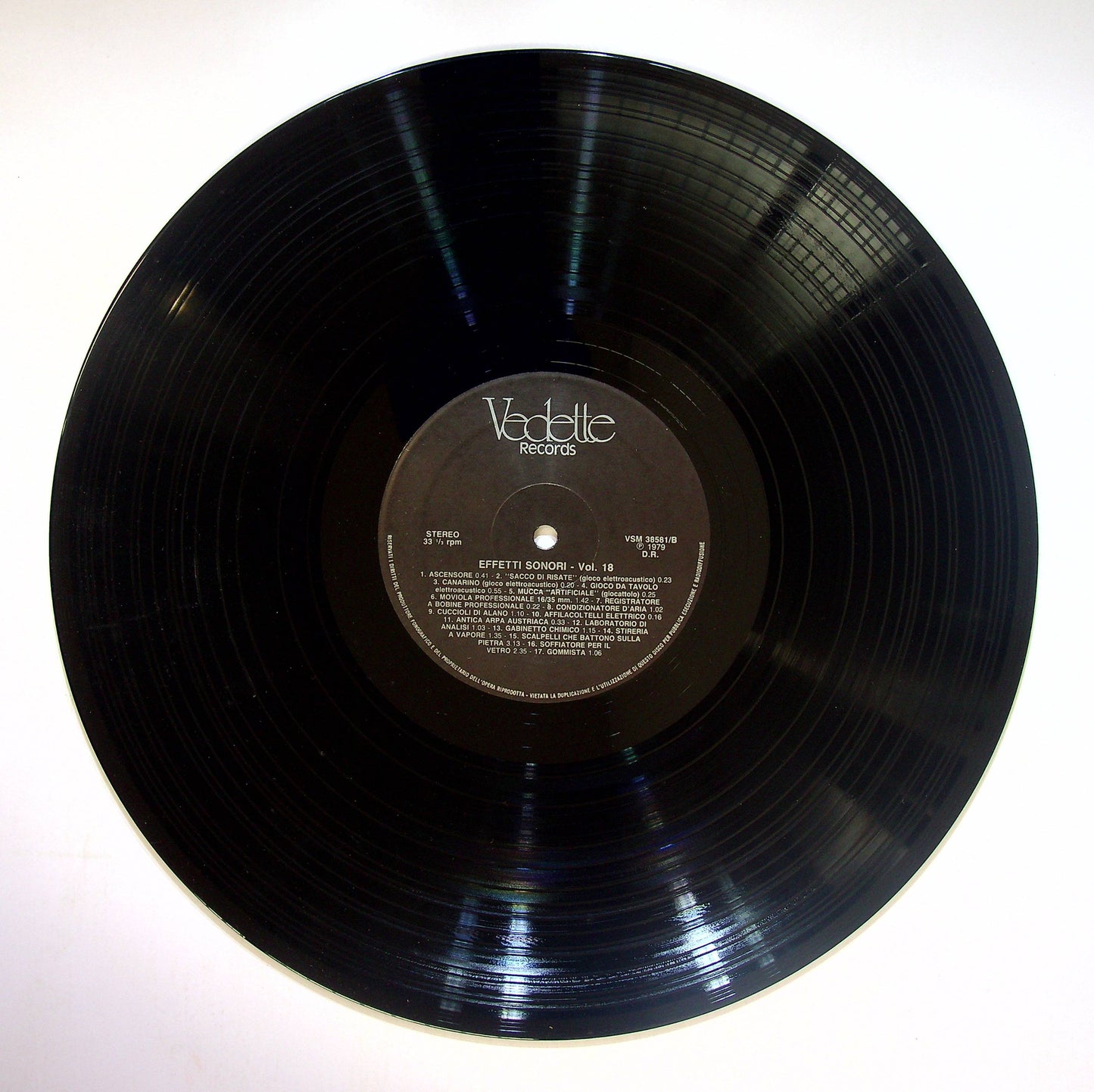 EBOND No Artist - Sound Effects 18 - Effetti Sonori Vol. 18 Vinile V083119