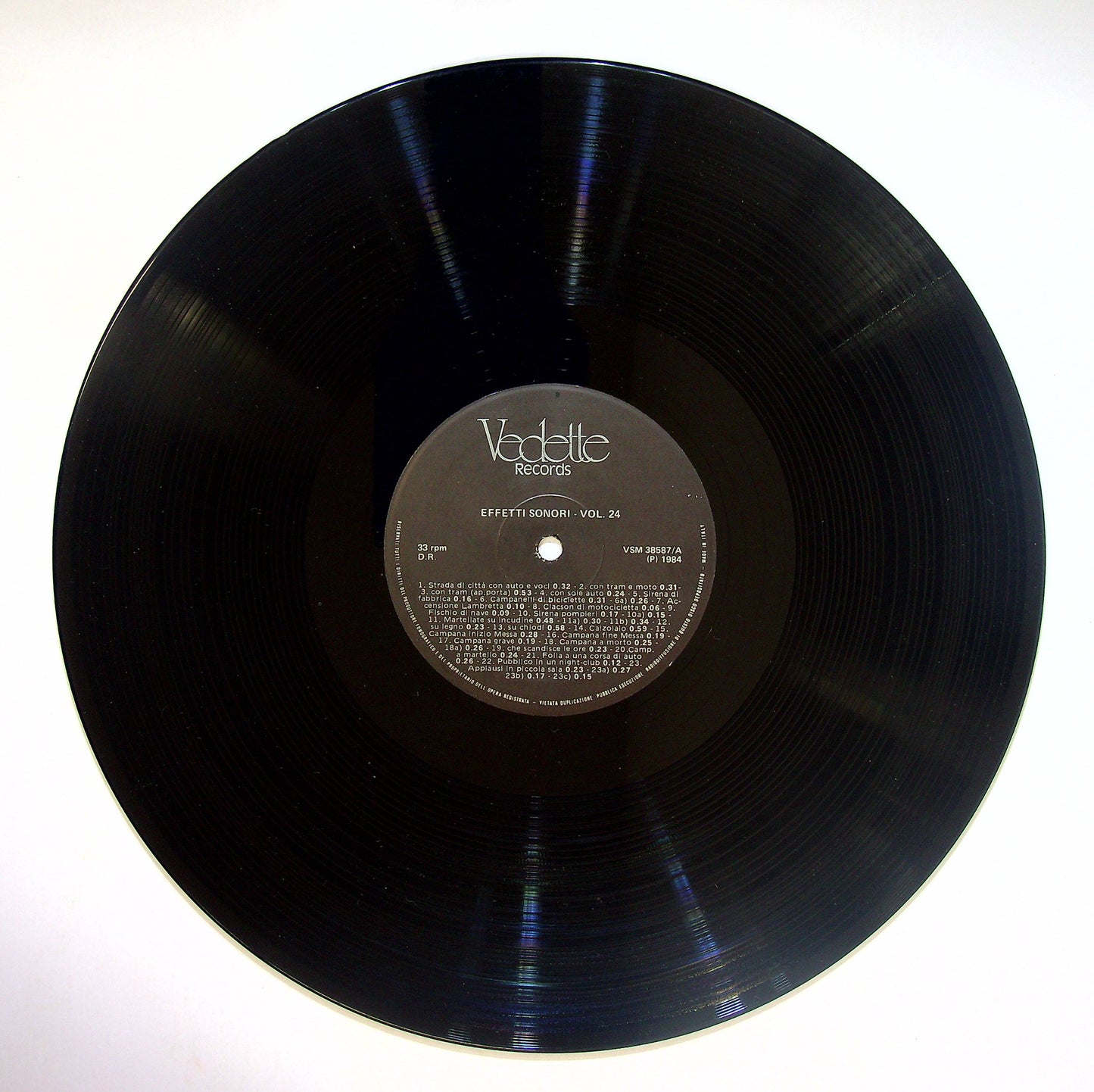 EBOND No Artist - Sound Effects 24 - Effetti Sonori Vol.24 Vinile V083120