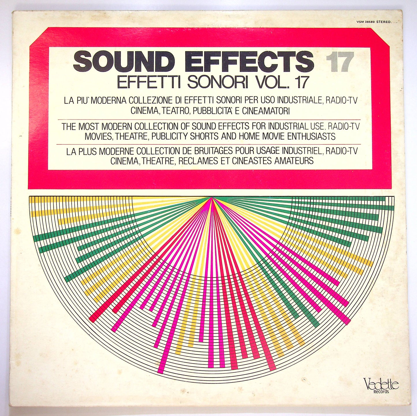 EBOND Stefano Lugli - Sound Effects 17 - Effetti Sonori Vol. 17 Vinile V083127