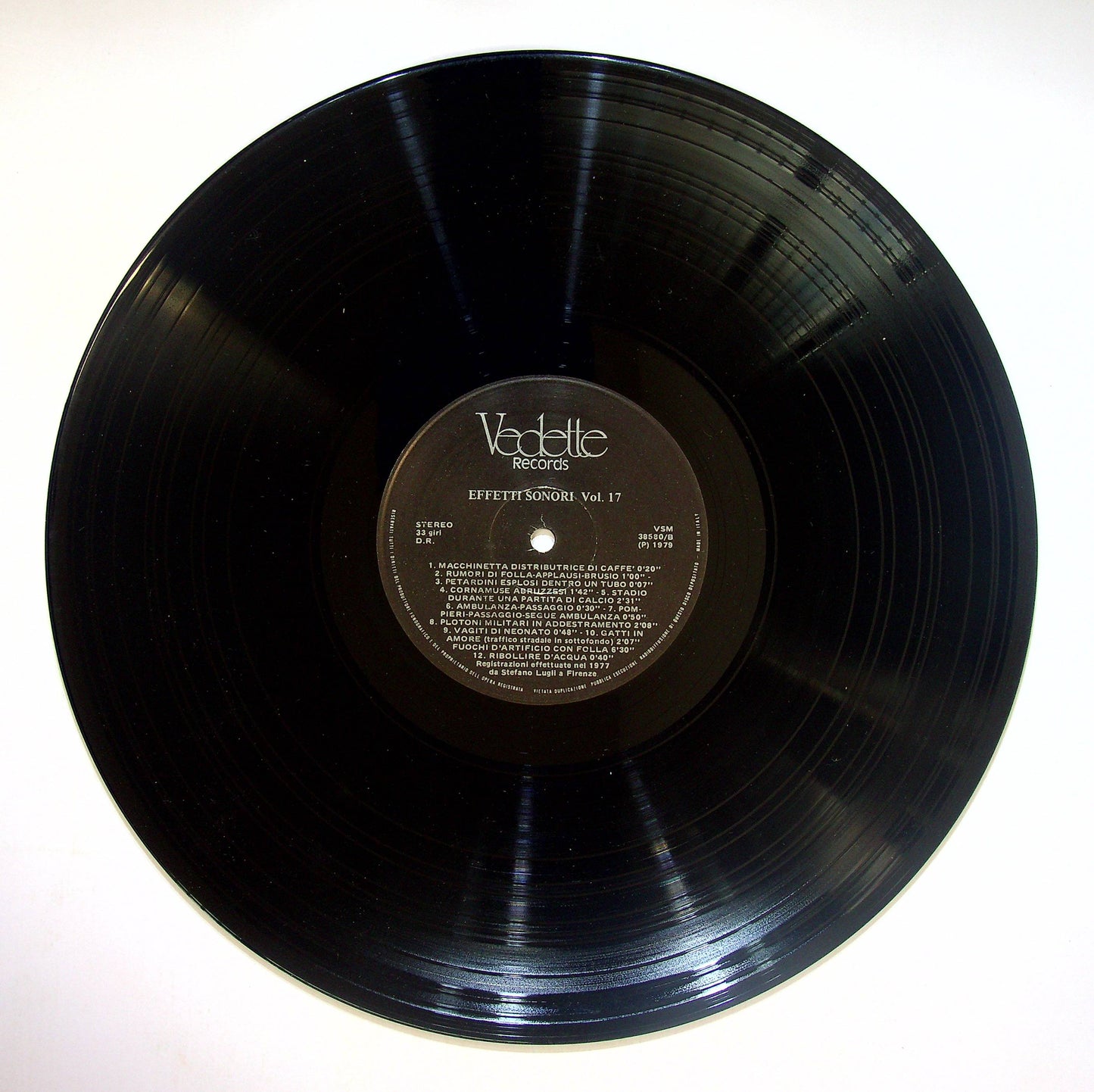EBOND Stefano Lugli - Sound Effects 17 - Effetti Sonori Vol. 17 Vinile V083127