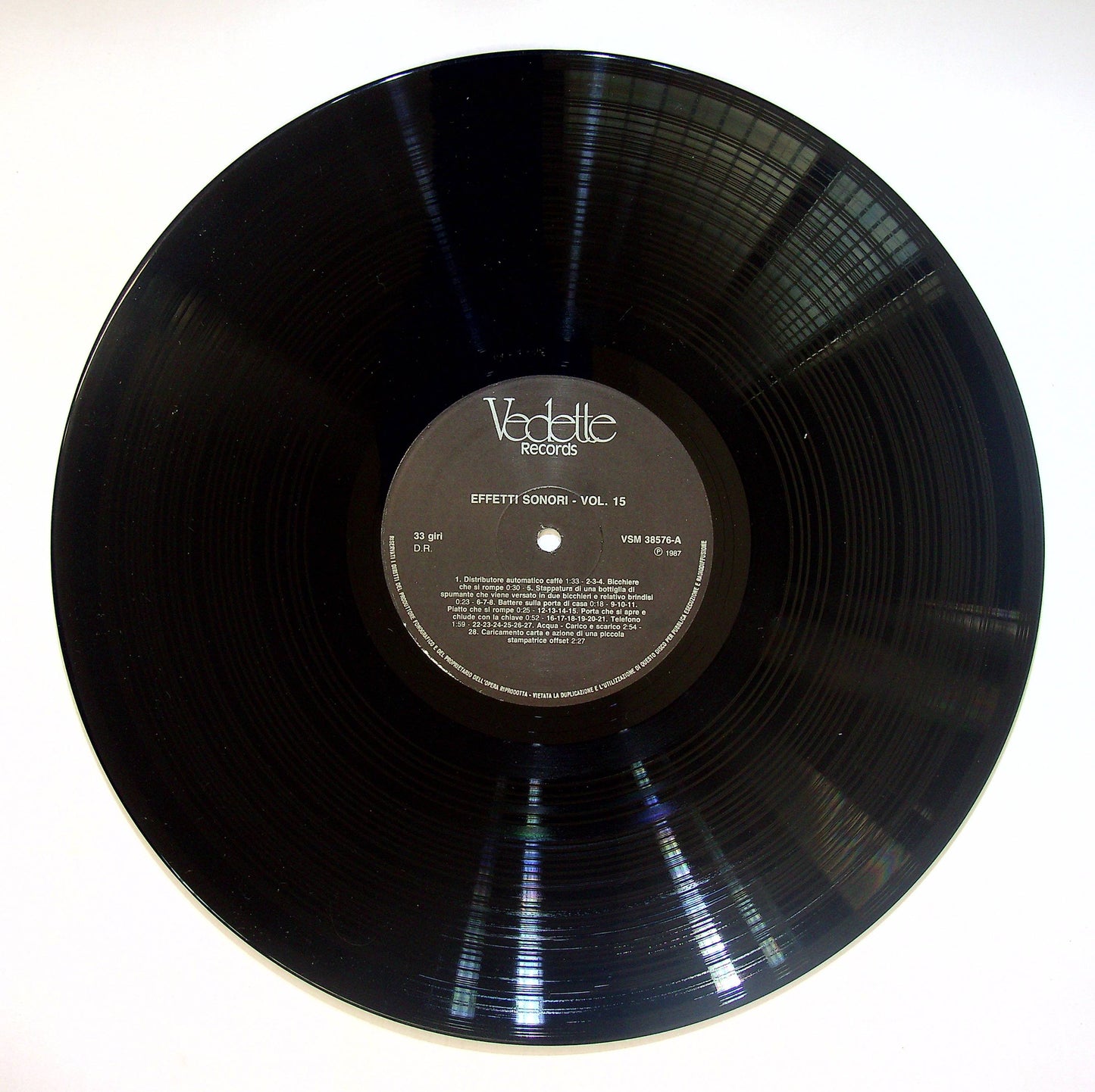 EBOND No Artist - Sound Effects 15 - Effetti Sonori Vol.15 Vinile V083128