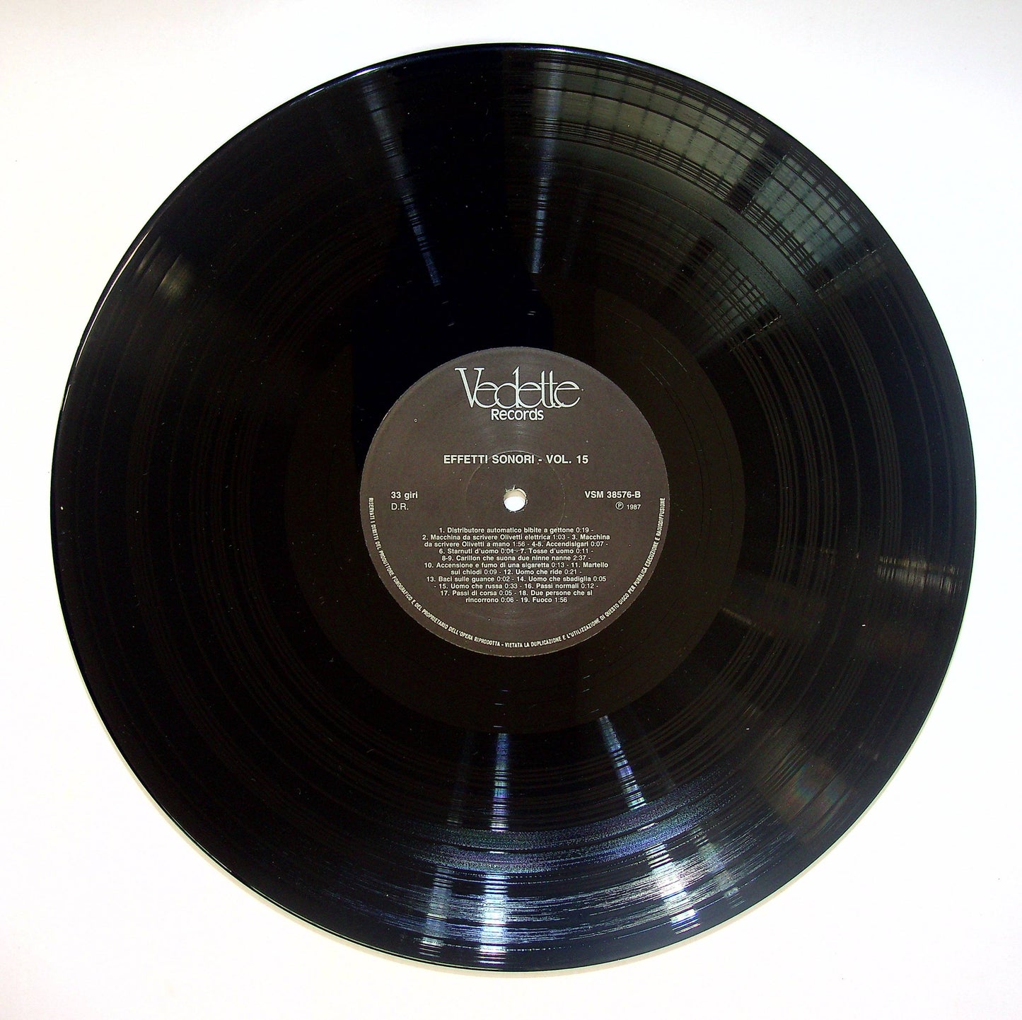 EBOND No Artist - Sound Effects 15 - Effetti Sonori Vol.15 Vinile V083128
