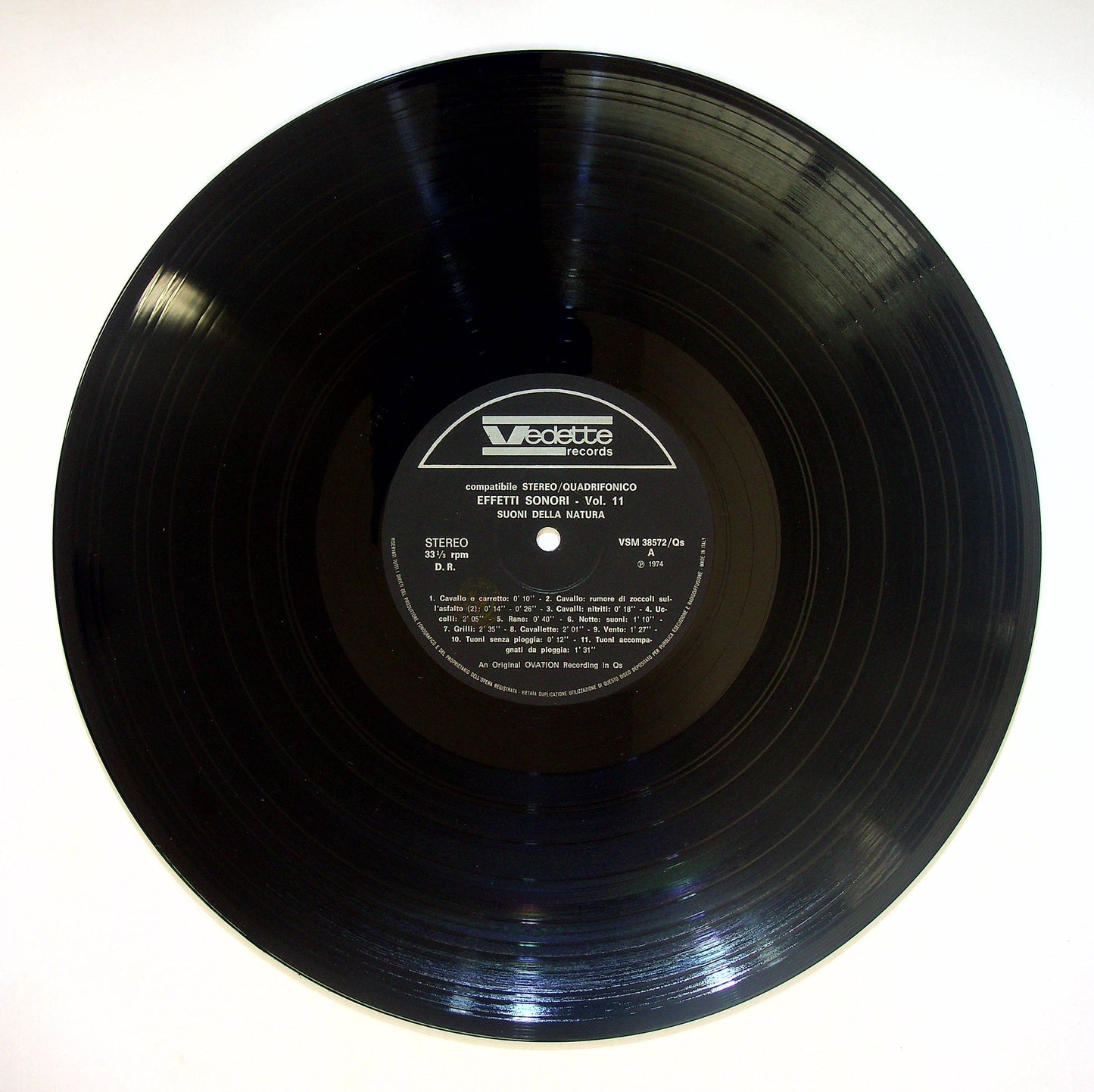 EBOND No Artist - Effetti Sonori Vol. 11 - Sound Effects Vinile V083129