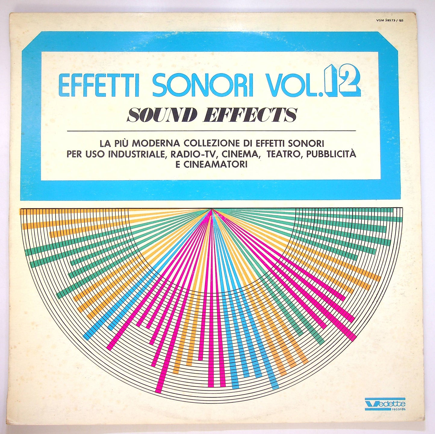 EBOND No Artist - Sound Effects 12 - Effetti Sonori Vol. 12 Vinile V083130