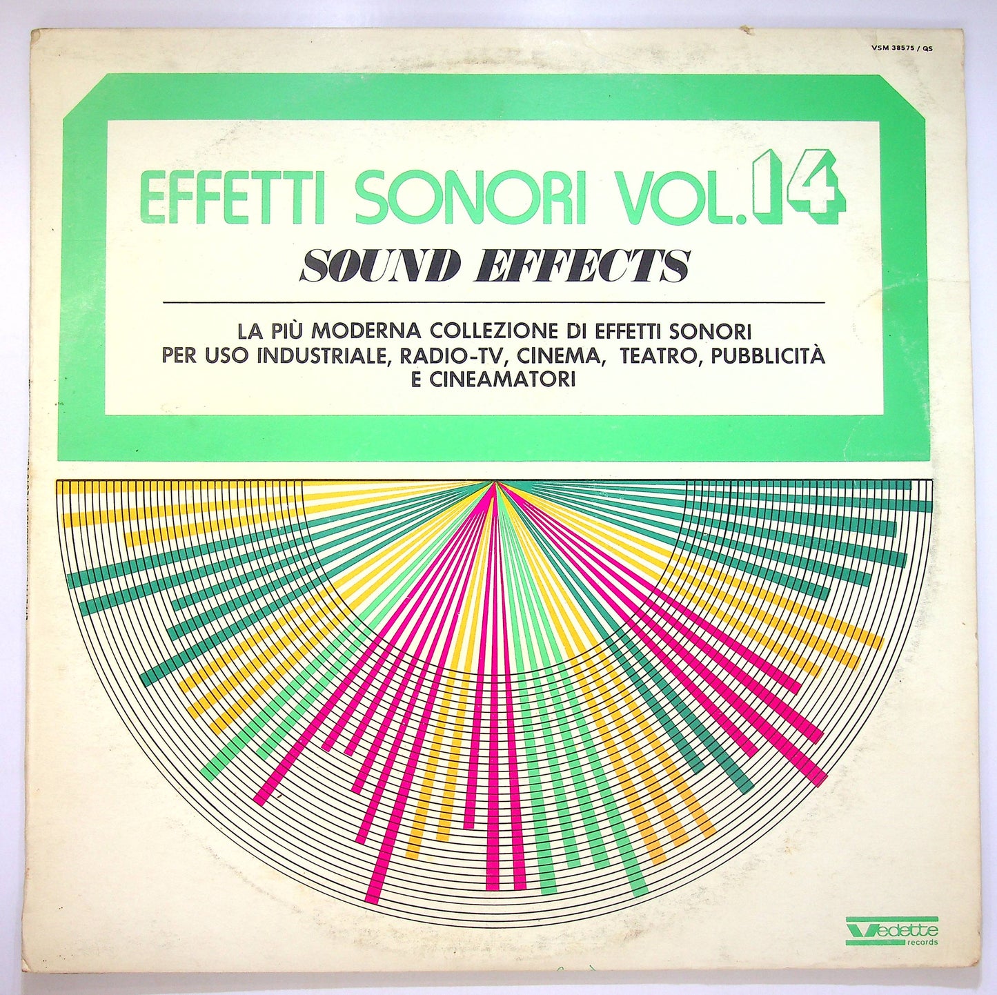 EBOND No Artist - Effetti Sonori Vol. 14 - Sound Effects Vinile V083131