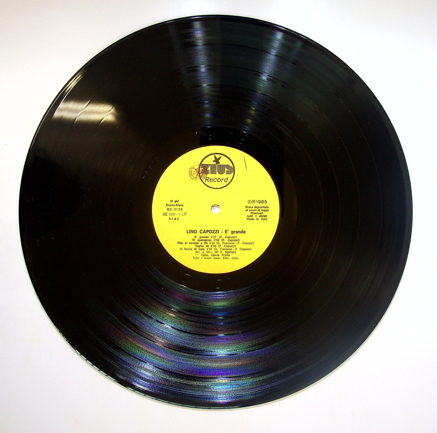 EBOND Lino Capozzi - E Grande Vinile V083143