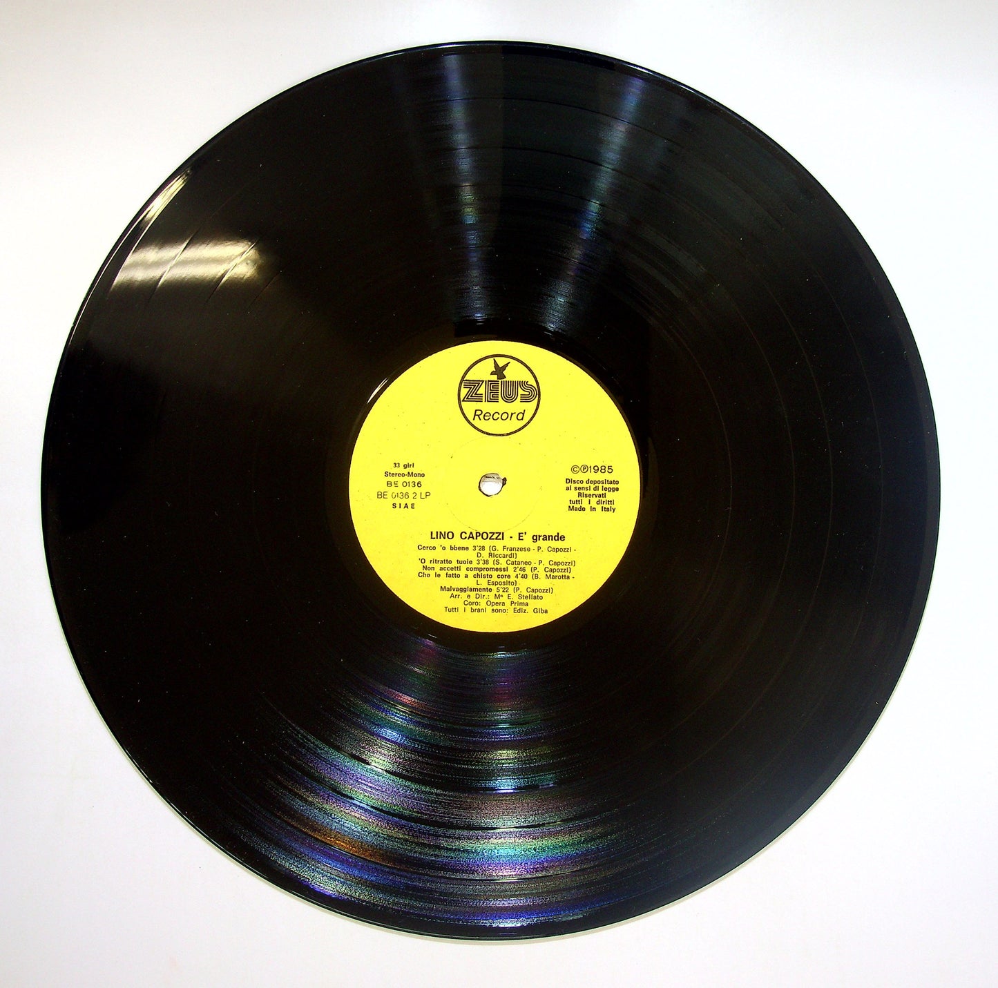EBOND Lino Capozzi - E Grande Vinile V083143