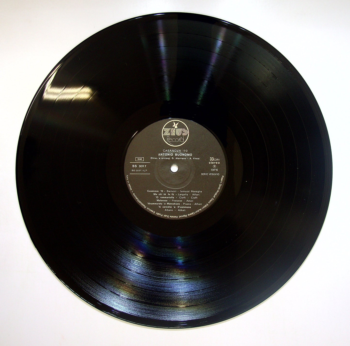 EBOND Antonio Buonomo - Casanova '70 Vinile V083147