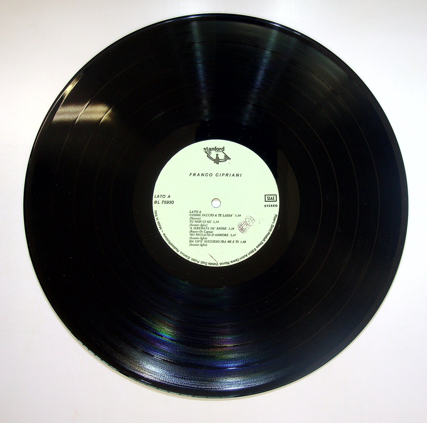 EBOND Franco Cipriani - Come Faccio A Te Lassa Vinile V083148