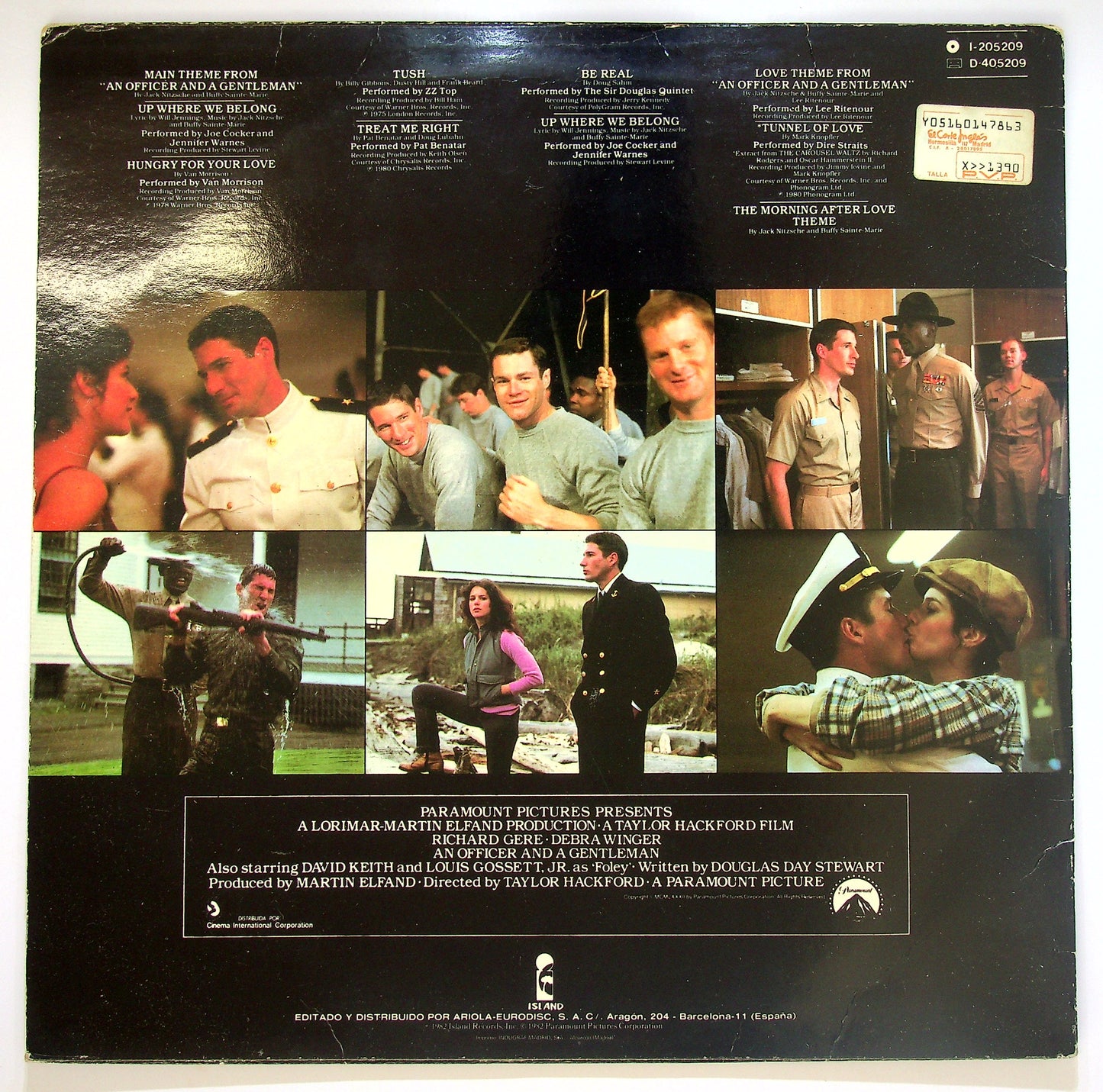 EBOND Various - An Officer And A Gentleman Vinile V084010