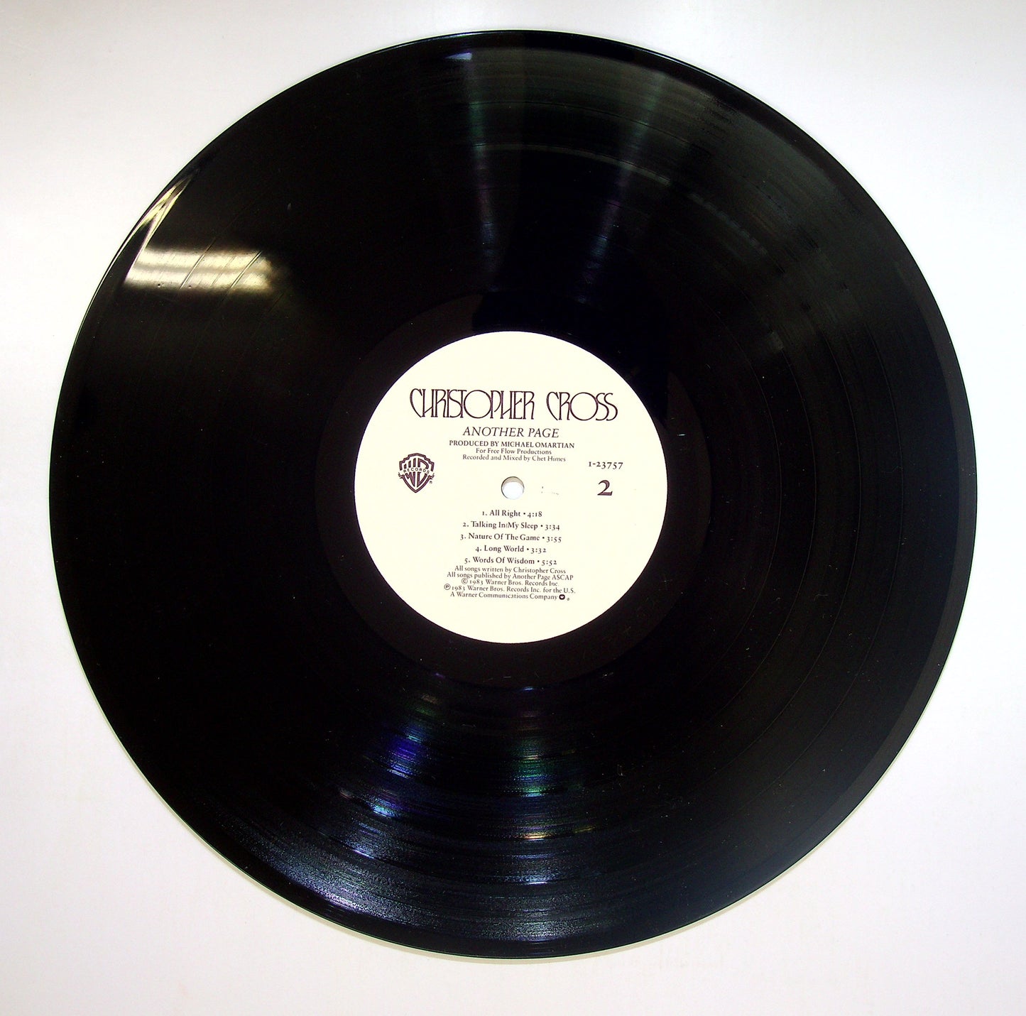 EBOND Christopher Cross - Another Page Vinile V084013