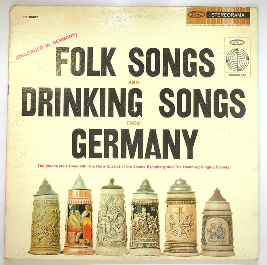 EBOND Folk Songs And Drinking Songs From Germany Vinile V084019