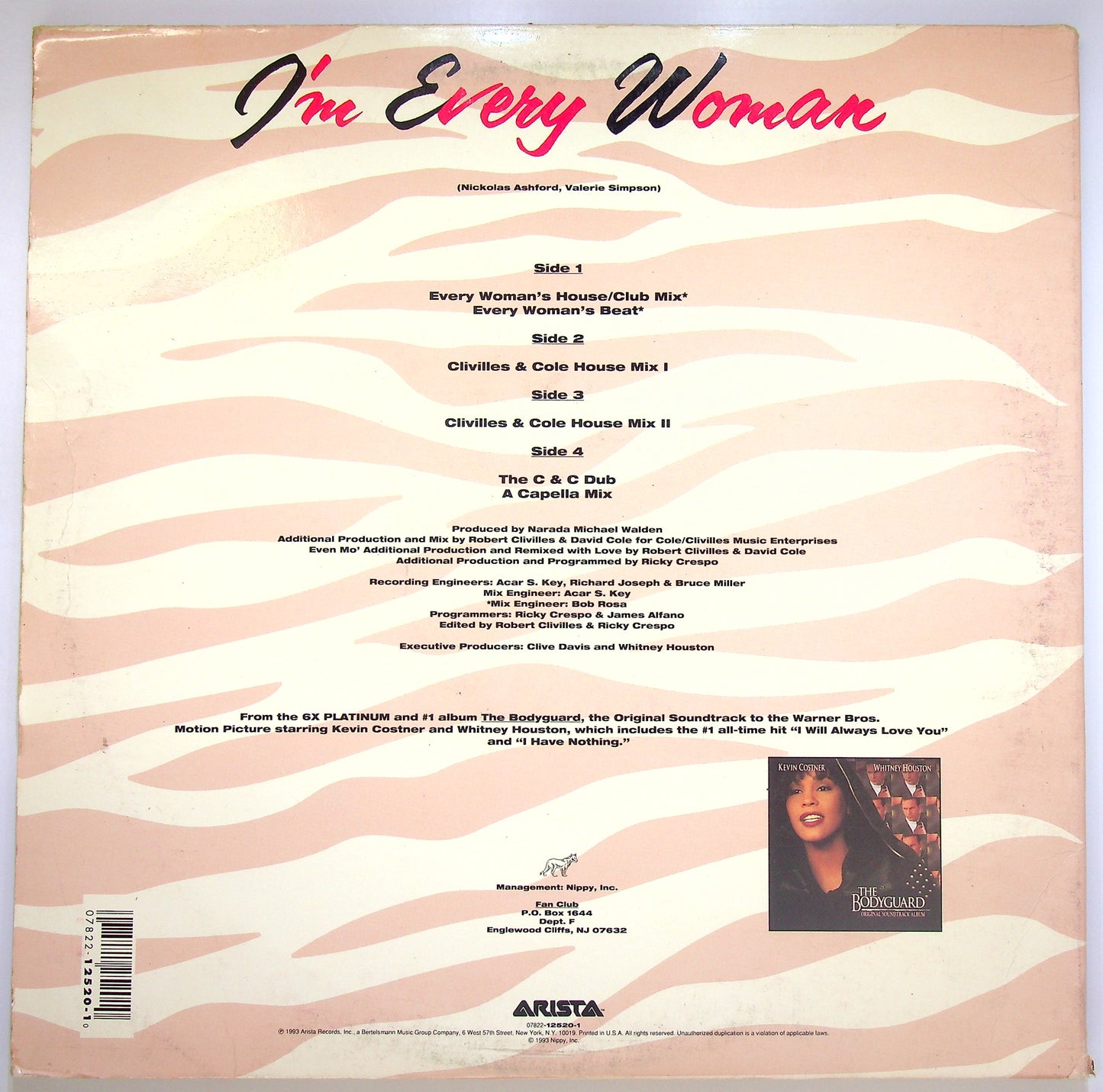 EBOND Whitney Houston - I'm Every Woman Vinile V084024