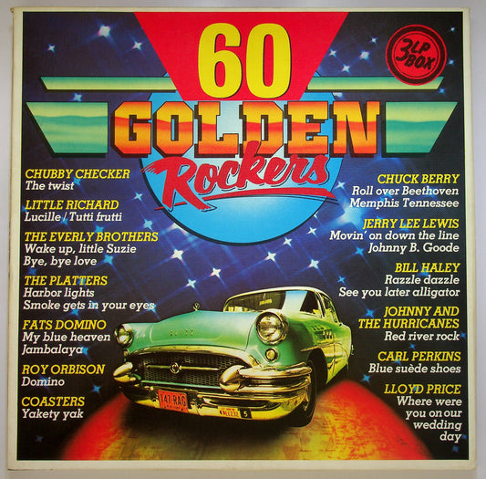 EBOND Various - 60 Golden Rockers (3 LP) Vinile V084033