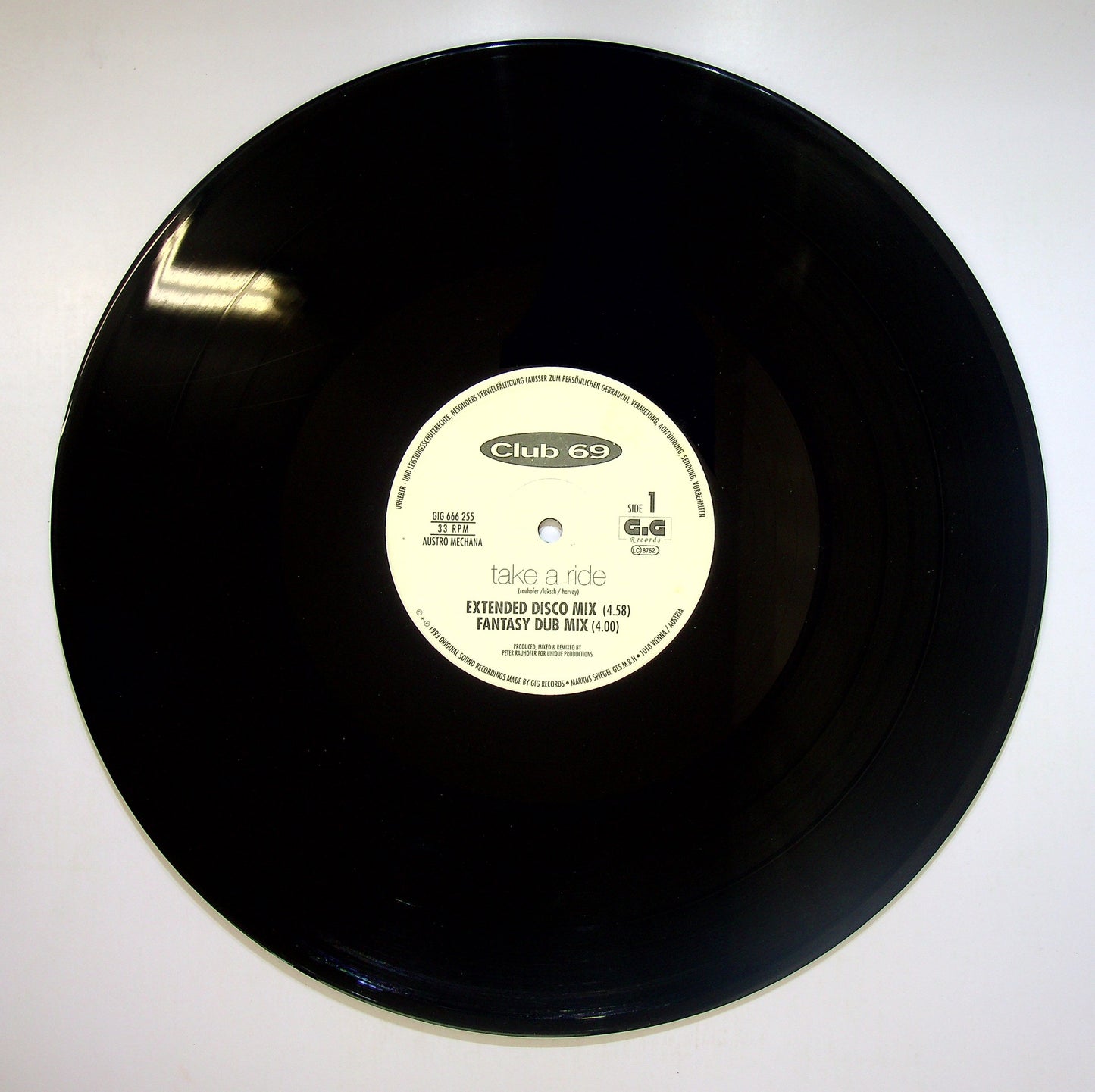 EBOND Club 69 - Take A Ride Vinile V084037