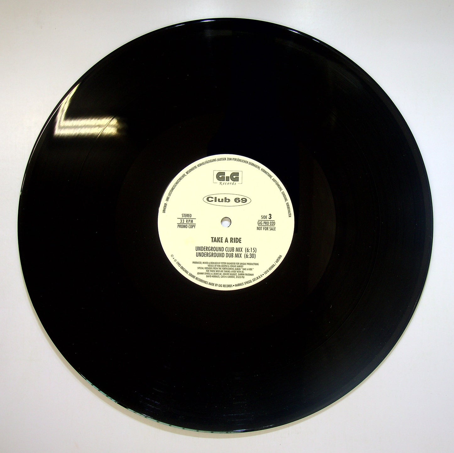 EBOND Club 69 - Take A Ride Vinile V084037