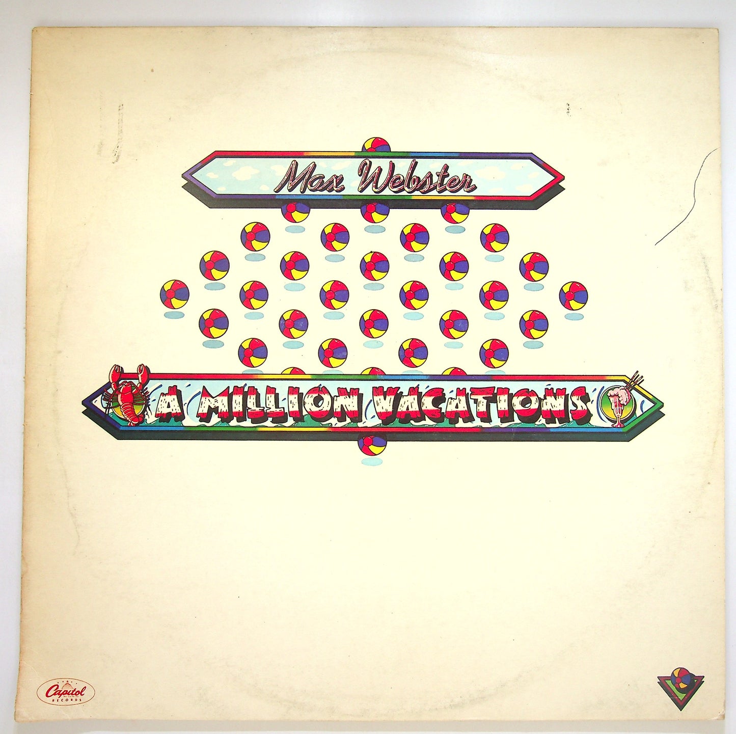 EBOND Max Webster - A Million Vacations Vinile V084045