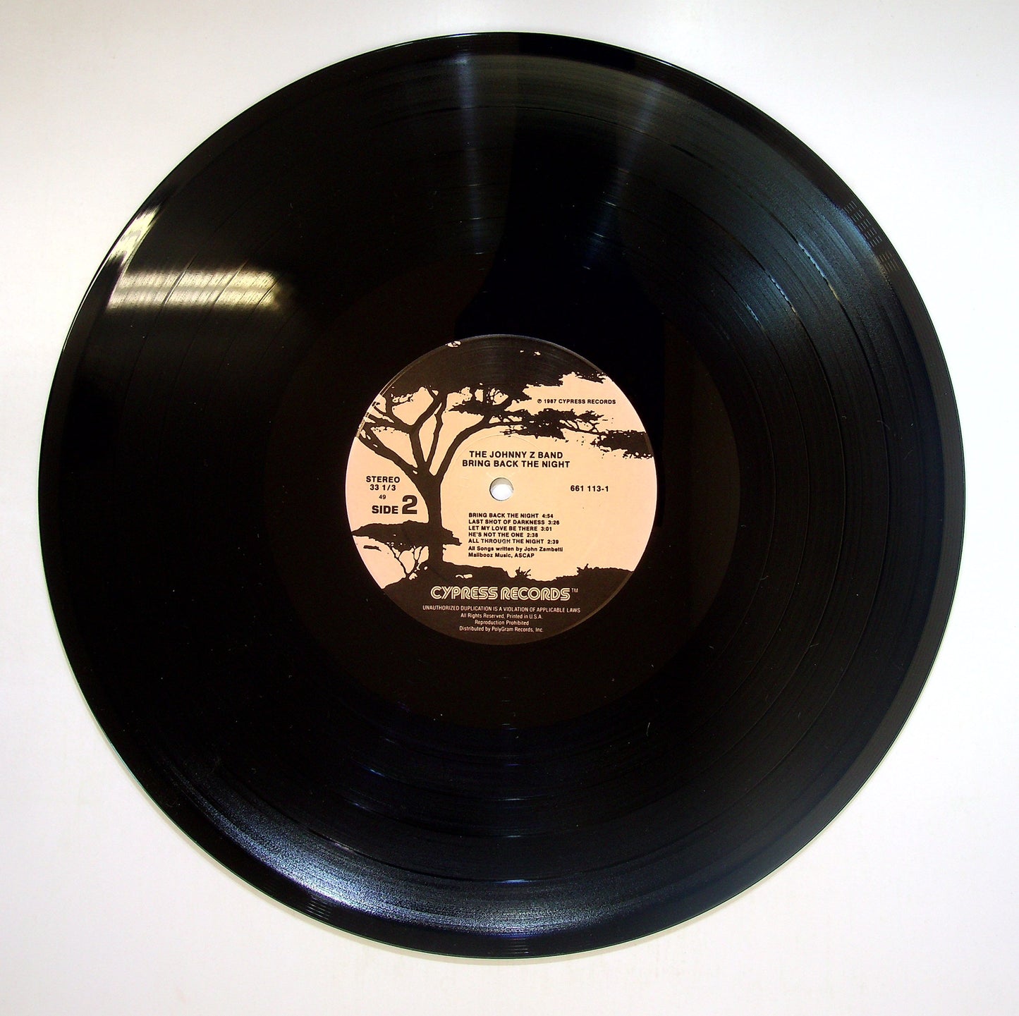 EBOND The Johnny Z Band - Bring Back The Night Vinile V084046