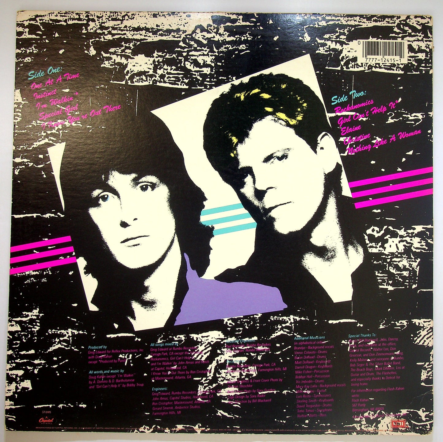 EBOND Flash Kahan - Flash Kahan AUTOGRAFATO Vinile V084048