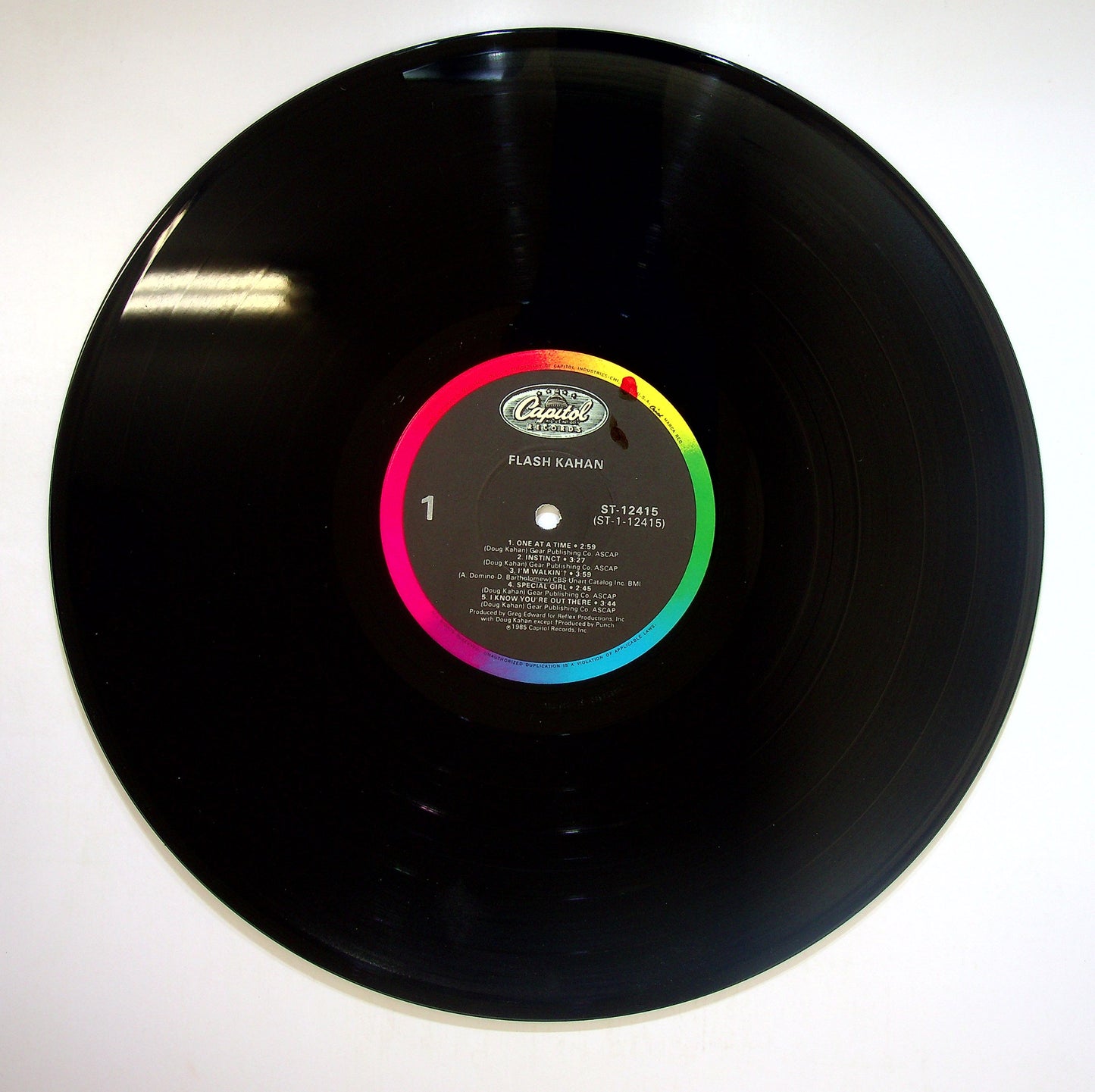 EBOND Flash Kahan - Flash Kahan AUTOGRAFATO Vinile V084048