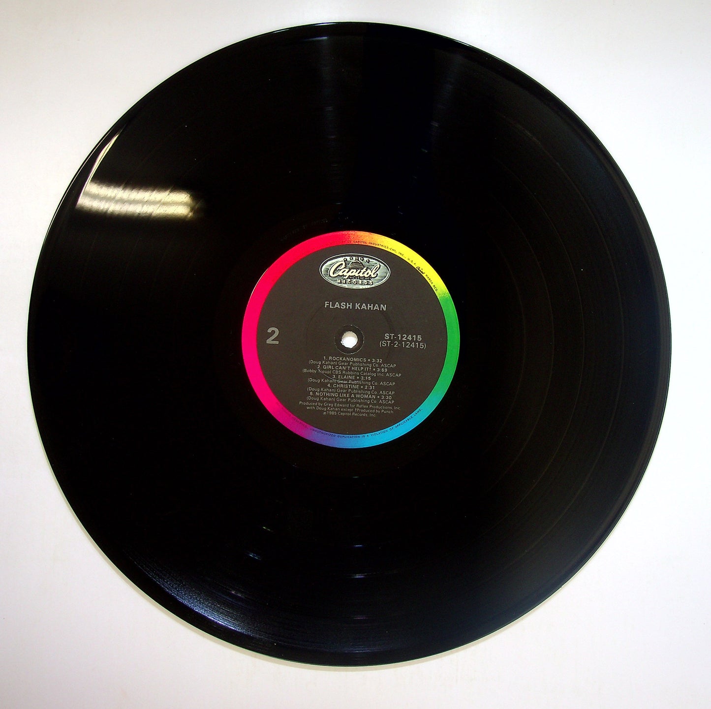 EBOND Flash Kahan - Flash Kahan AUTOGRAFATO Vinile V084048