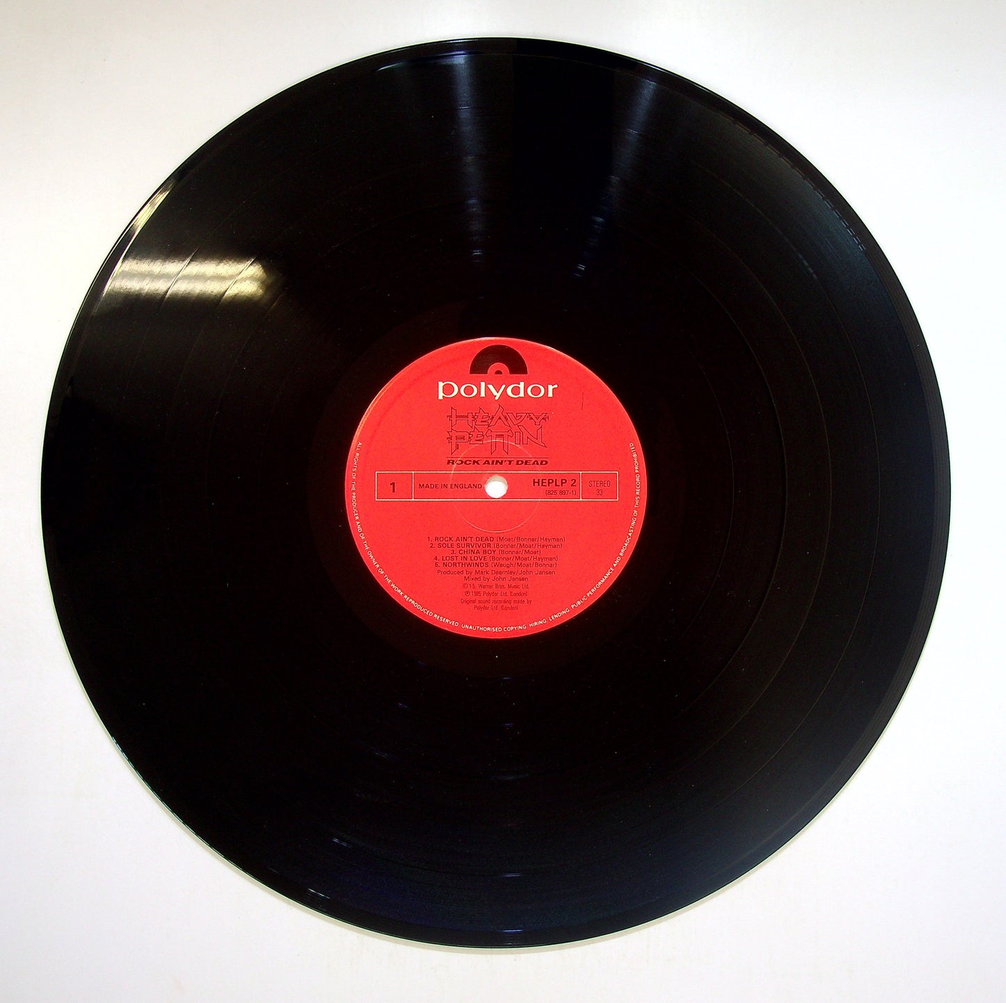 EBOND Heavy Pettin - Rock Ain't Dead Vinile V084053