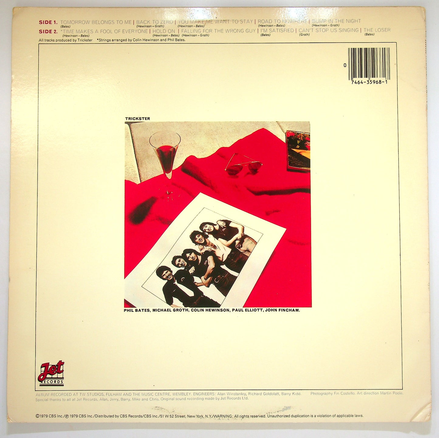 EBOND Trickster - Back To Zero Vinile V084060