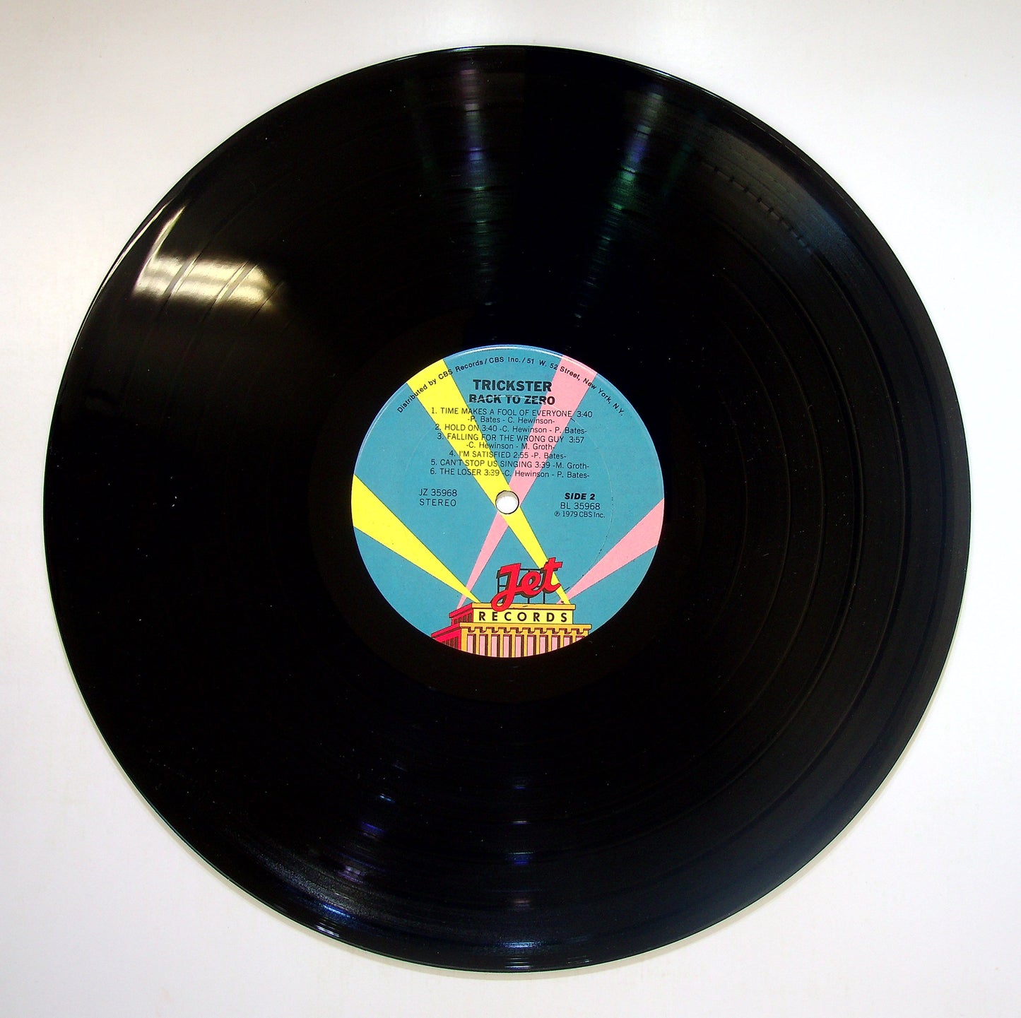 EBOND Trickster - Back To Zero Vinile V084060