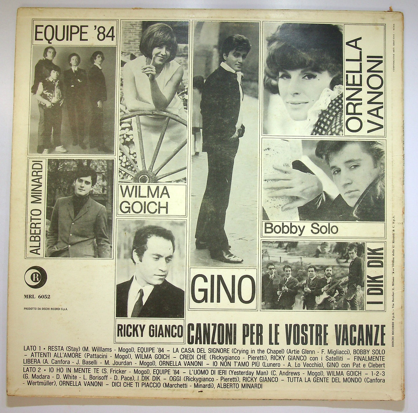EBOND Various - Canzoni Per Le Vostre Vacanze Vinile V084082