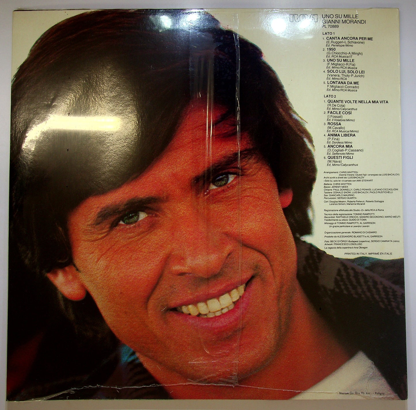 EBOND Gianni Morandi - Uno Su Mille Vinile V084083