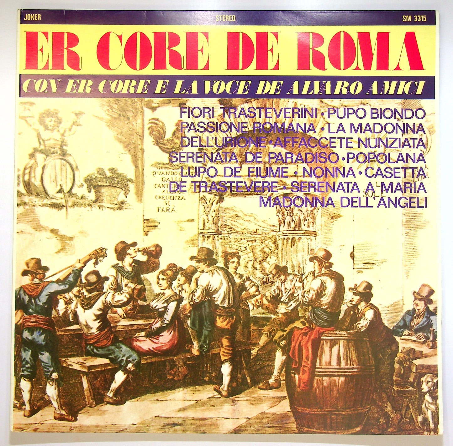 EBOND Alvaro Amici - Er Core De Roma Vinile V084086