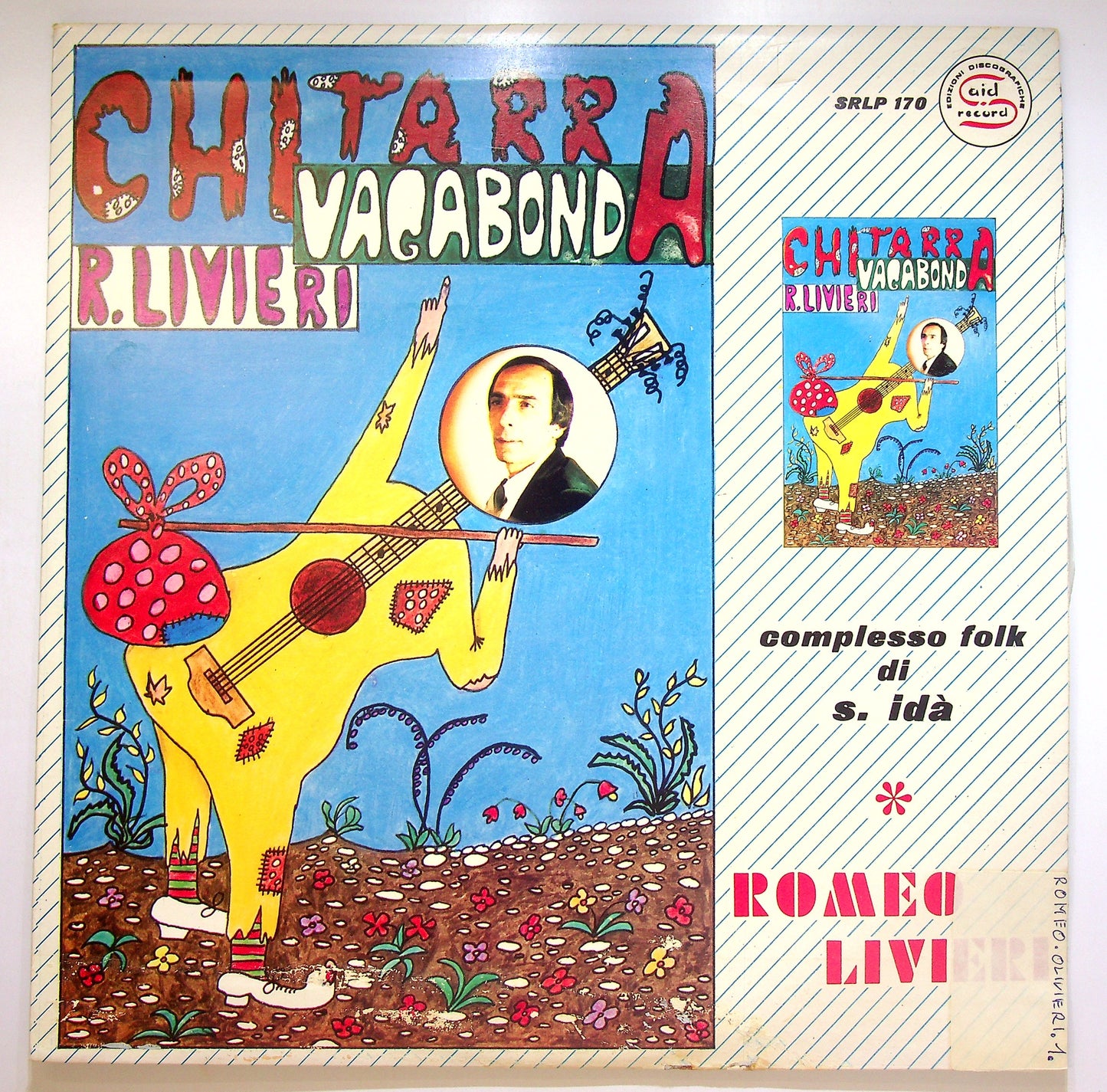 EBOND Romeo Livieri - Chitarra Vagabonda Vinile V084105