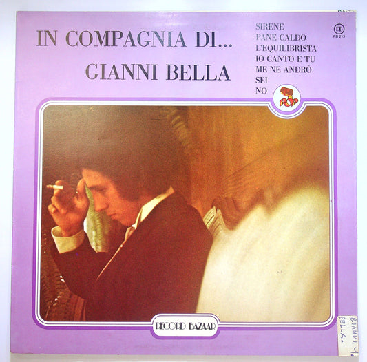 EBOND Gianni Bella - In Compagnia Di...Gianni Bella Vinile V084113