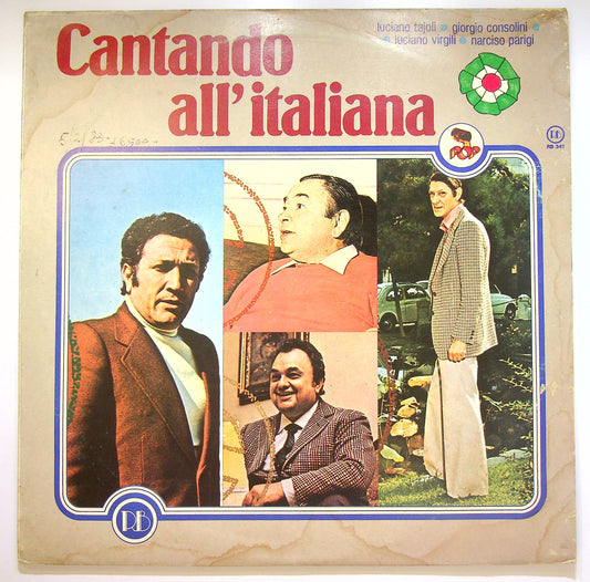 EBOND Various - Cantando All'Italiana Vinile V084125