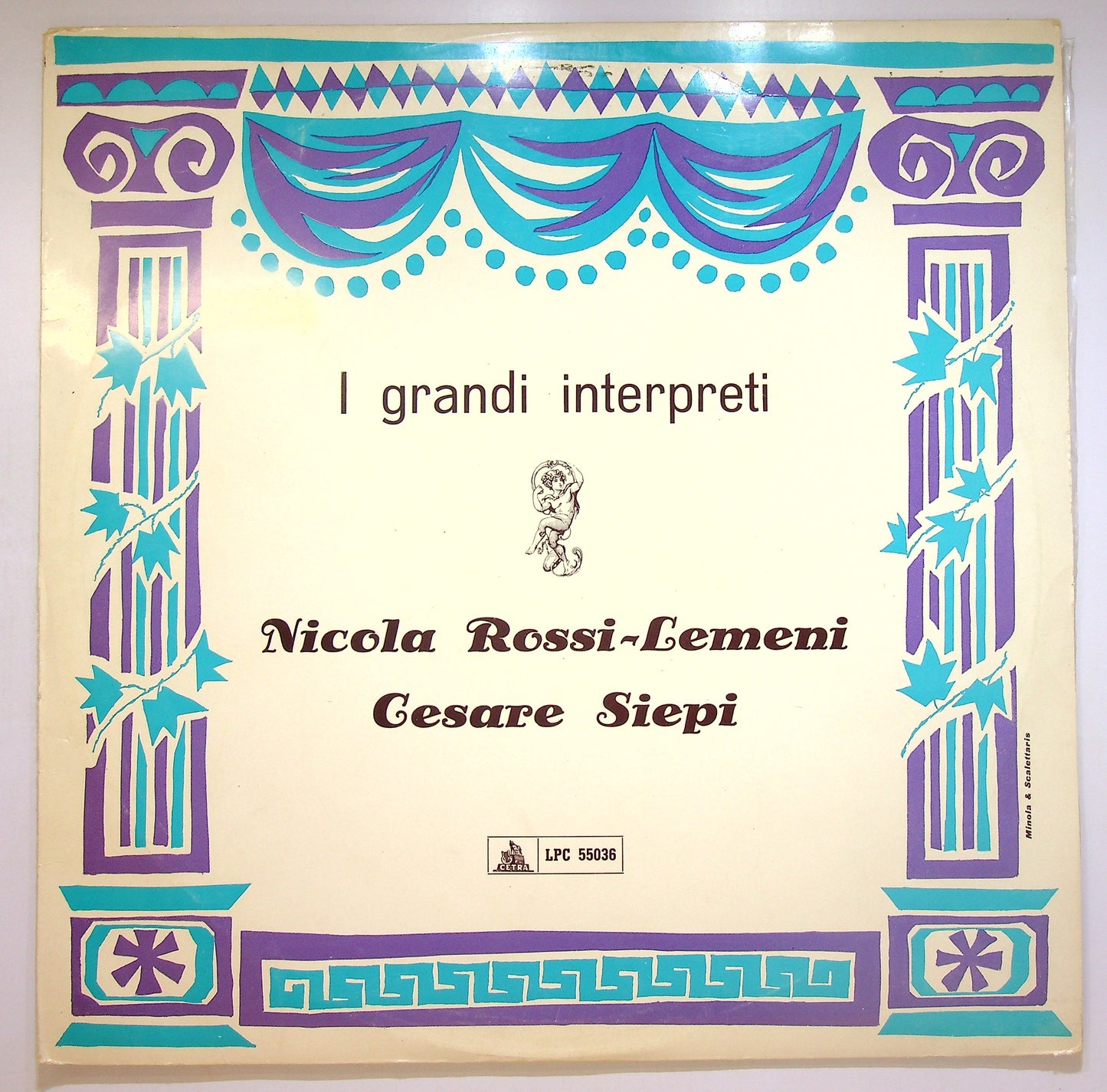 EBOND Nicola Rossi-Lemeni , Cesare Siepi - I grandi interpreti Vinile V084131