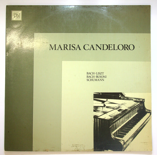EBOND Marisa Candeloro - Bach-Liszt Bach-Busoni Schuman Vinile V084134