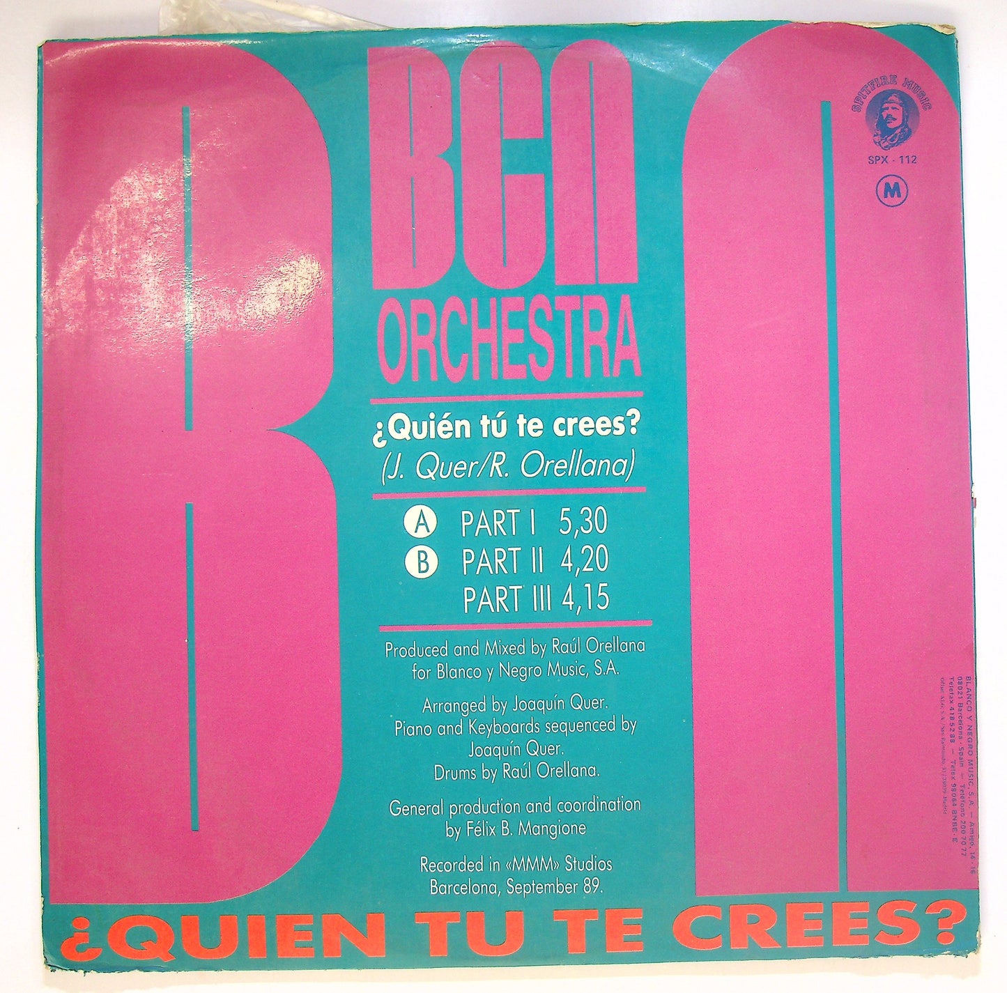 EBOND BCN Orchestra - ¿Quien Tu Te Crees? Vinile V085038