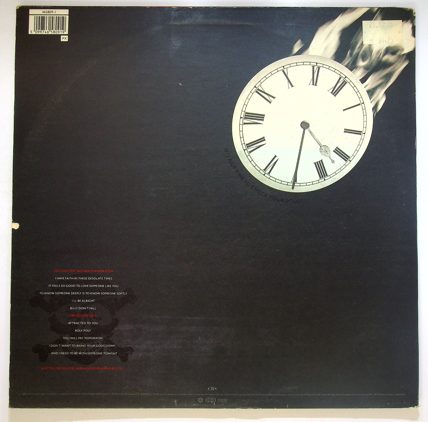 EBOND Terence Trent D'Arby's Neither Fish Nor Flesh Vinile V085061