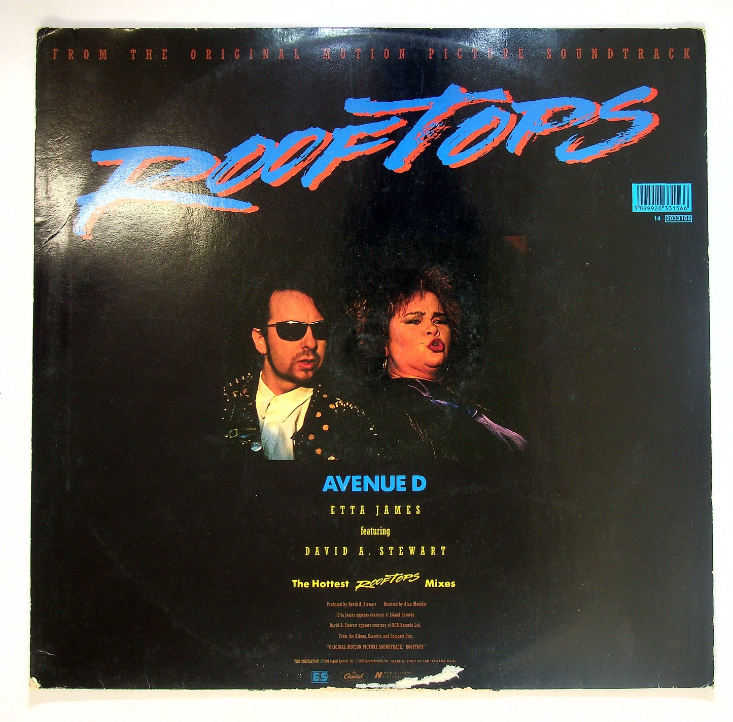 EBOND Etta James Featuring David A. Stewart - Avenue D Vinile V085098