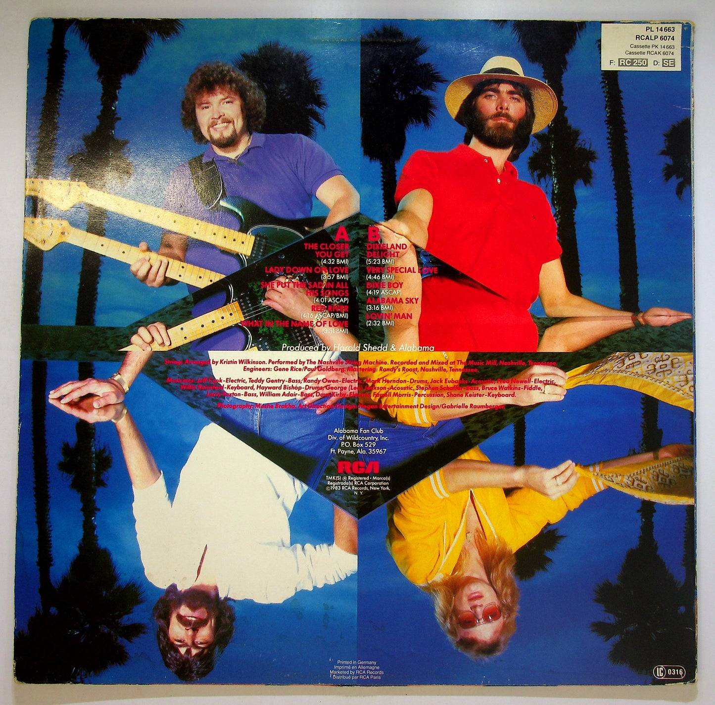 EBOND Alabama - The Closer You Get... Vinile V085110