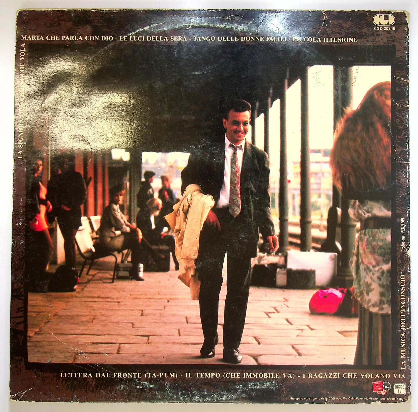 EBOND Enrico Ruggeri - La Parola Ai Testimoni Vinile V085130