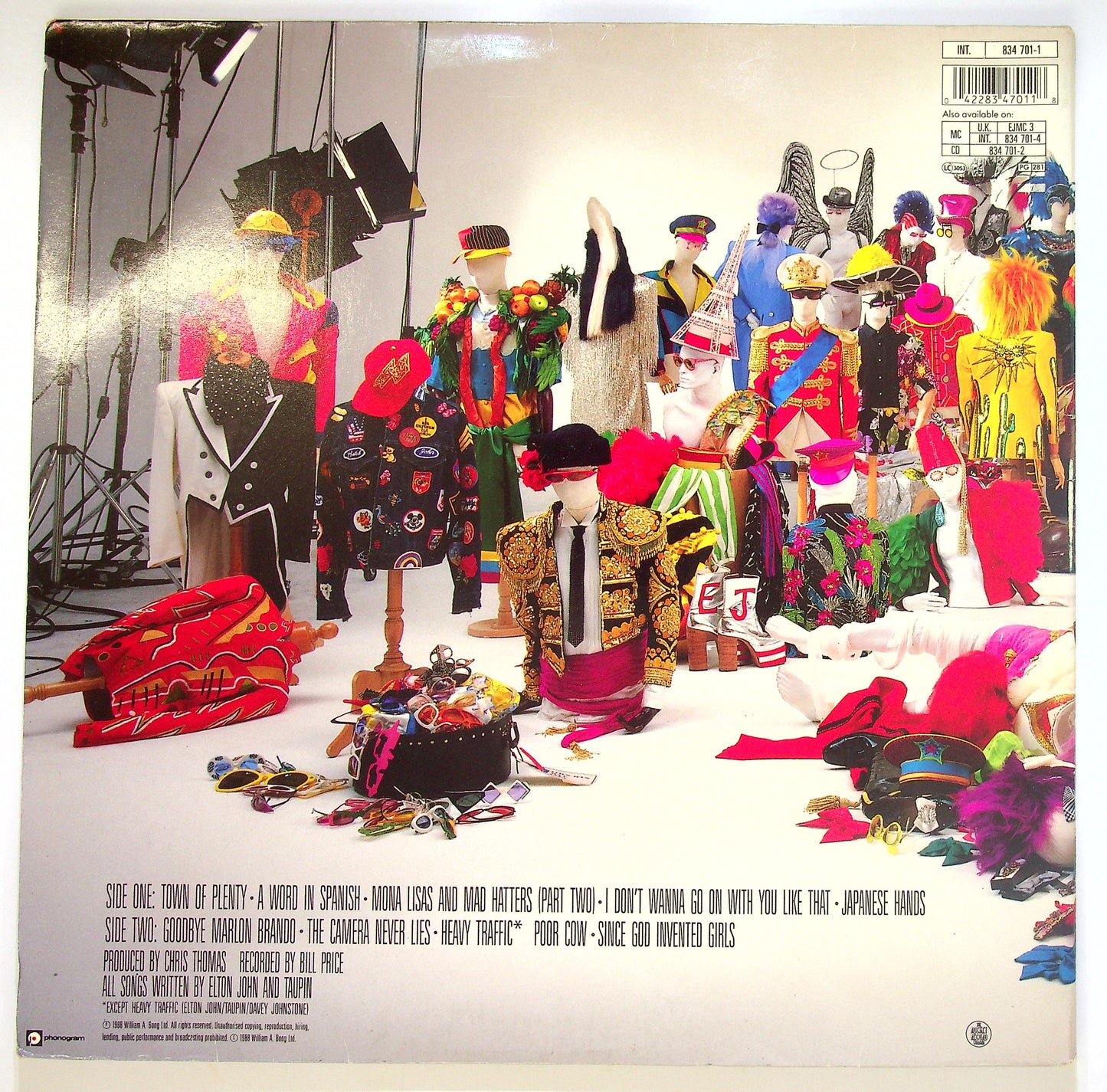 EBOND Elton John - Reg Strikes Back Vinile V085132