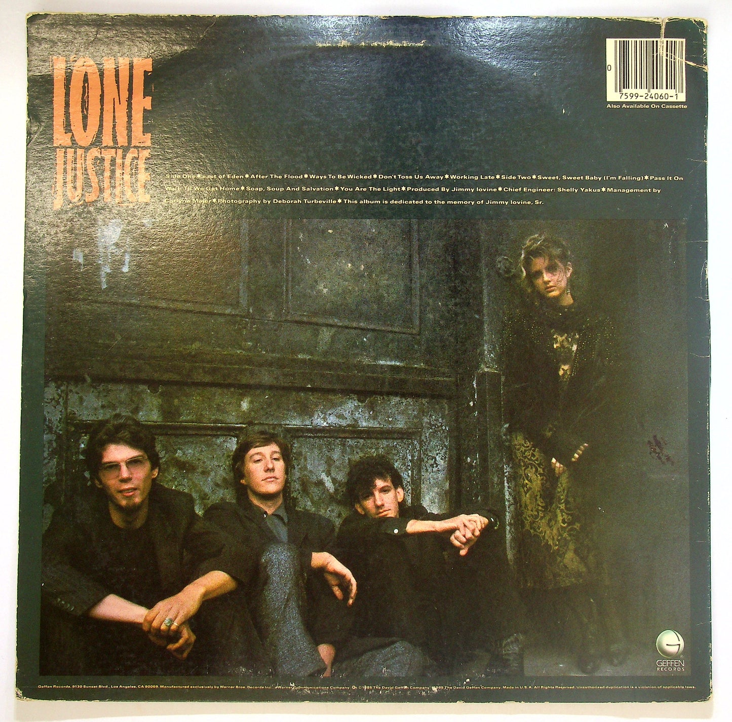 EBOND Lone Justice - Lone Justice Vinile V085139