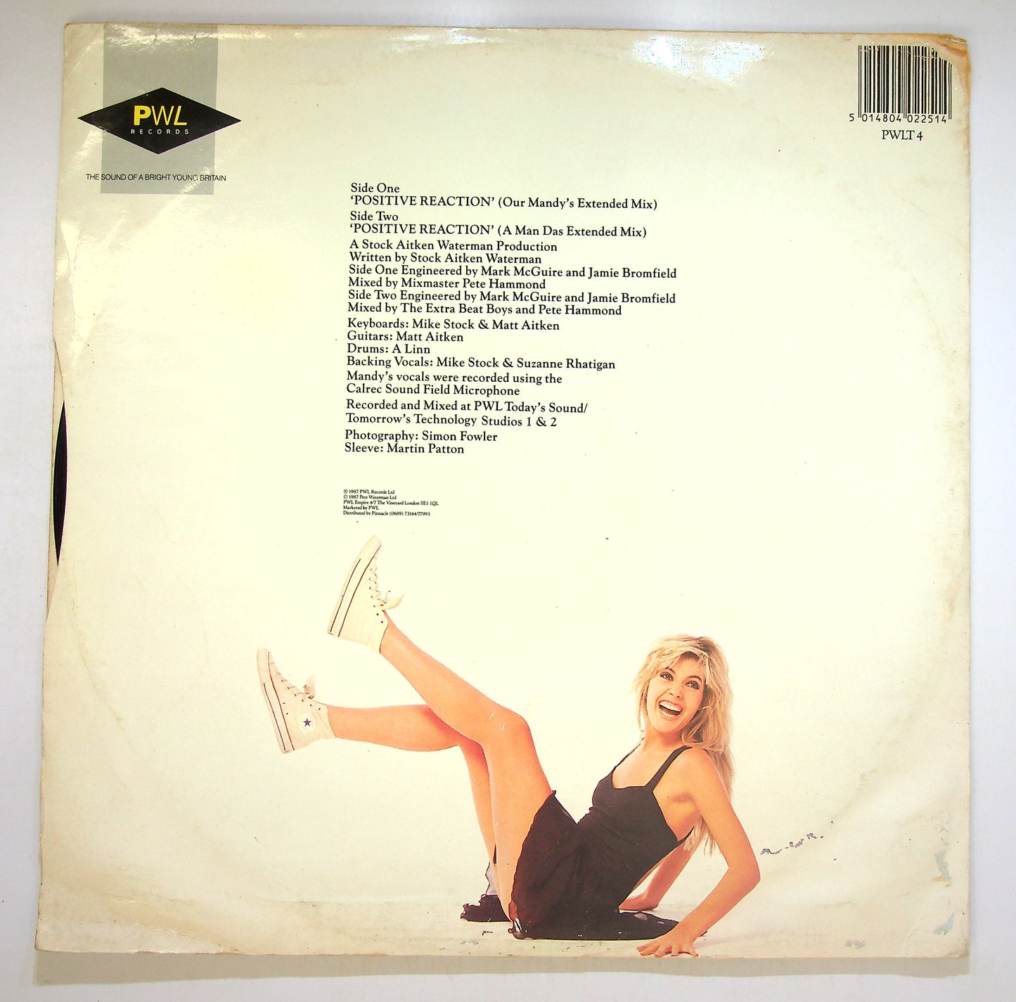 EBOND Mandy - Positive Reaction Vinile V085148