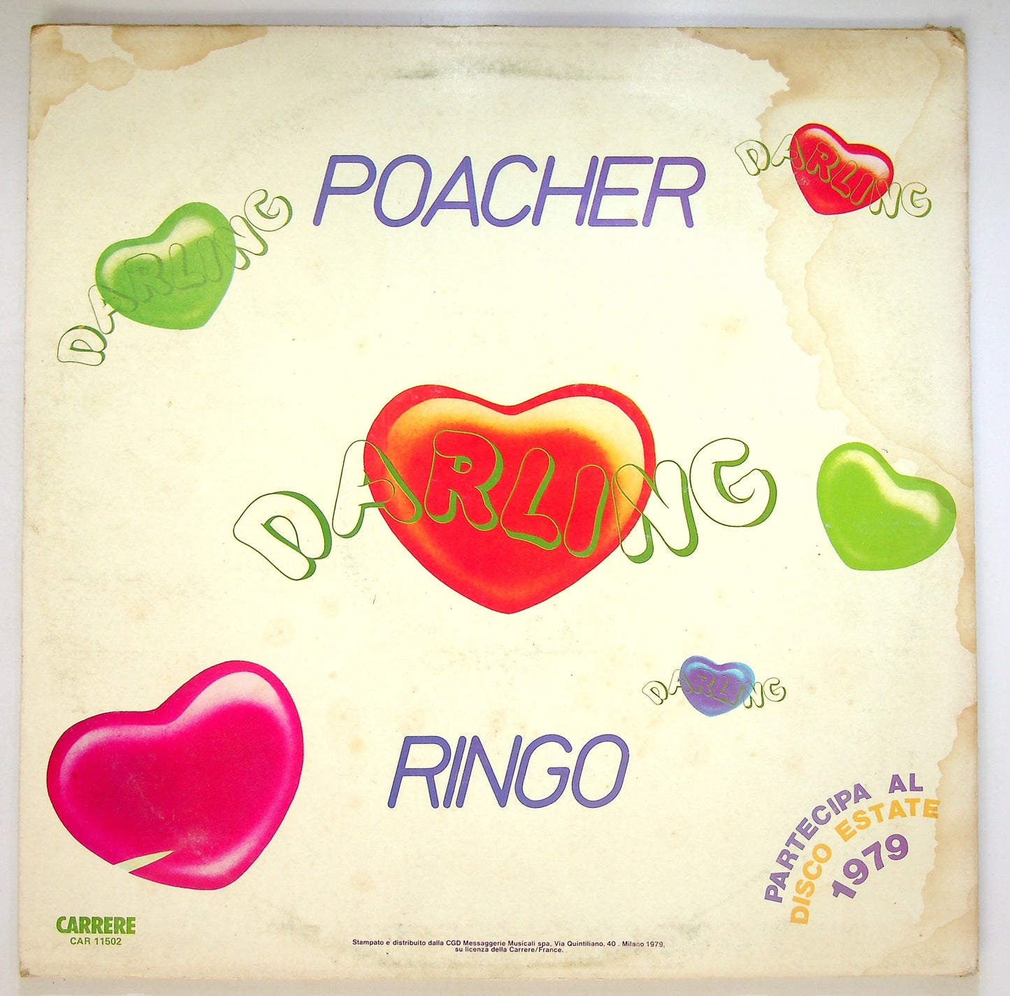 EBOND Poacher , Ringo (6) - Darling / Ringo Vinile V086030