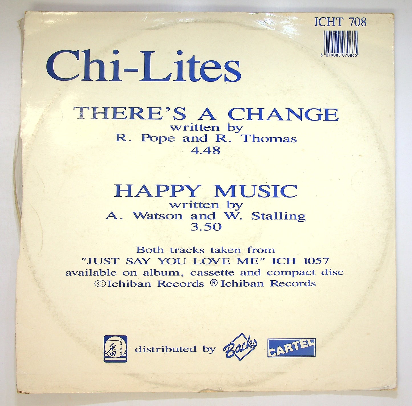 EBOND The Chi-Lites - There's A Change Vinile V086032