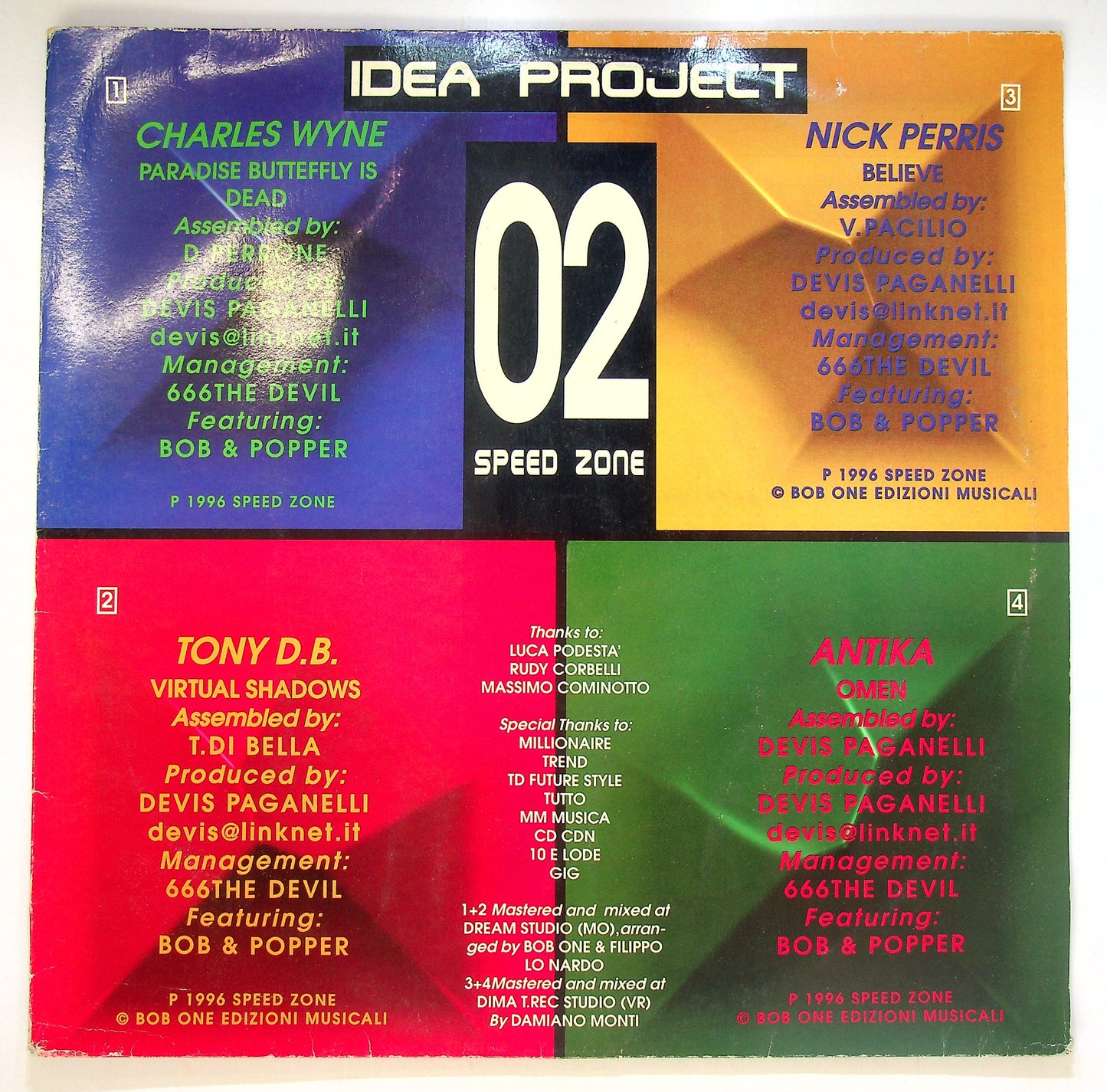 EBOND Idea Project E.P. Vinile V086033